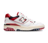 NEW BALANCE 550 COD. BB550VGA COL: SEA SALT CON TEAM RED E BLACK (BIANCO ROSSO)