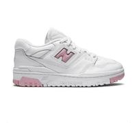 New Balance 550, Scarpe da Ginnastica per Donna, Bianco e Rosa, Suola in Gomma, Modello BBW550VC (Bianco Rosa, Sistema Taglie Calzature EU, Adulto, Donna, Numero, Media, 40)
