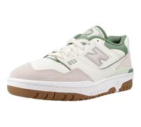 New Balance 550 Scarpe Donna, Lino/Menta Naturale/Verde Germano Reale, 40.5 EU
