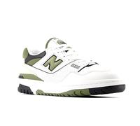 New Balance 550, Sneaker Uomo, Bianco Olivina Scuro Nero Bb550dob, 45 EU