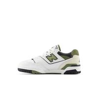 New Balance - 550 - Sneakers bianche e kaki-Bianco 38.5
