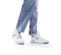 New Balance - 550 - Sneakers bianche e verde salvia-Bianco 40.5
