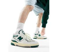 New Balance - 550 - Sneakers bianco sporco e verdi 38.5