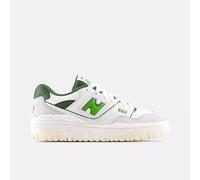 New Balance 550 White/Green da Bambini 38 Bianco