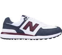 New Balance 574 Greens V2 White/Navy/Red 44 Scarpa da golf da uomo