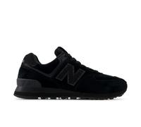 New Balance 574, Sneaker da Uomo in Pelle Scamosciata (Nero, Sistema Taglie Calzature EU, Adulto, Numero, Media, 41.5)