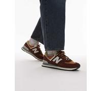 New Balance - 574 - Sneakers arancioni-Arancione 43