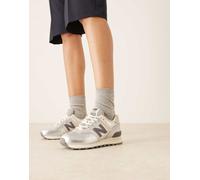 Scarpe New Balance 574 grigio argento donna - 39
