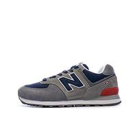 New Balance 574v2, Herren Sneaker, Grau (Grey/Navy Ead), 38 EU