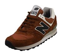 New Balance 576 Made in England - Scarpe Moda Uomo Marrone e Bianco - 40.5 EU