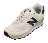 New Balance 576 Made In England Uomo Off White Navy Formatori - 46.5 EU