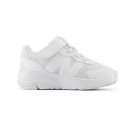 New Balance 578v1 Bungee Lace with Top Strap Scarpe per Bambini White/White 25/M