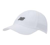 Cappellino New Balance 6 Panel Performance V 2.0 bianco puro nero
