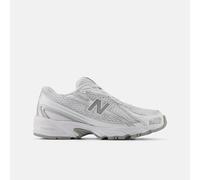 New Balance Bambino 740 BUNGEE LACE in Bianca/Grigio, Synthetic, Taglia 33