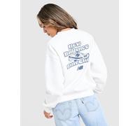 New Balance 740 Crew Sweatshirt, Crema XS
