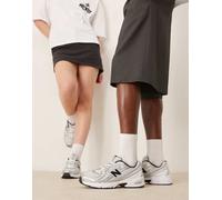 New Balance - 740 - Sneakers bianche e argento-Bianco 41.5