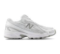 New Balance Bambino 740 BUNGEE LACE in Bianca/Grigio, Synthetic, Taglia 33
