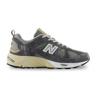 New Balance Uomo 878 in Grigio/Beige/Nero, Pelle Scamosciata/Rete, Taglia 42.5