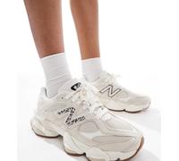 New Balance - 9060 - Sneakers beige con dettagli leopardati-Neutro 42