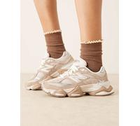 New Balance - 9060 - Sneakers marroni e beige-Marrone 37.5