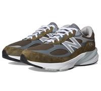 New Balance 990 V6 Sneaker, Scarpe da Ginnastica Unisex-Adulto, Oliva/Grigio, 40.5 EU