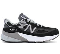 New Balance Donna Made in USA 990v6 in Nero/Bianca, Suede/Mesh, Taglia 36