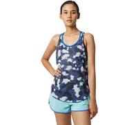 New Balance Accelerate Tank Top Damen-Shirt Da Corsa Fitness Multicolore Blu