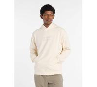 New Balance Uomo Athletics Classics Hoodie in Bianco, Cotone, Taglia L