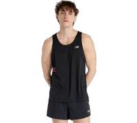 New Balance - Canotta da trail running per uomo - Athletics Graphic Singlet Black per Uomo - Taglia L - Nero Nero L