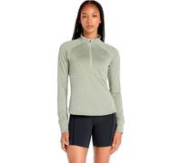 NEW BALANCE Athletics Heat Grid 1/2 Zip W - Donna - Verde - Taglia L- modello 2025