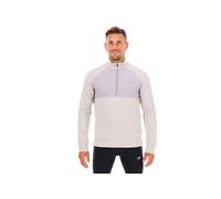 New Balance Maglia Athletics Heat Grid 1/2 Zip Manica lunga Uomo Bianco Taglia M