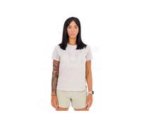 New Balance T-shirt RC Essential – Maglia in poliestere, Grigio, Donna Taglia M