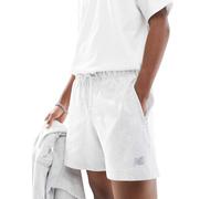 New Balance - Athletics - Pantaloncini da 5" in spugna grigi-Grigio M