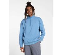 New Balance - Athletics - Pile blu airone con zip corta L