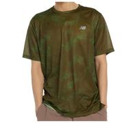 New Balance - Athletics Printed T-Shirt - Maglia da corsa XL olivia