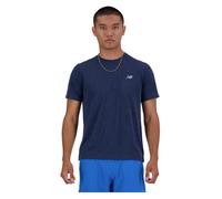 New Balance Athletics Short Sleeve T-shirt Blu S Uomo