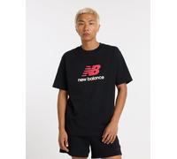 New Balance Athletics Logo T-shirt Uomo - Magliette Nero - Taglia S - Jersey di cotone Black S