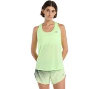 NEW BALANCE Athletics Tank W Afterglow Heather - Donna - Verde - Taglia M- modello 2026