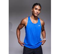 New Balance - Athletics - Top senza maniche blu XL