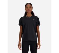 T-shirt New Balance Athletics manica corta nero donna - S