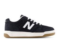 New Balance Sneaker stringate unisex 480 V1 da bambino, Bianco/Nero, 10.5 Little Kid