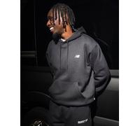 New Balance Back Logo Felpa, nero XL