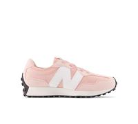 New Balance Bambino 327 Bungee Lace in Rosa/Bianca, Sintetica, Taglia 31
