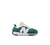 New Balance Bambino 327 NEW-B HOOK & LOOP in Verde/Bianca, Sintetica, Taglia 22.5