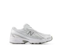 New Balance Bambino 740 BUNGEE LACE in Bianca/Grigio, Sintetica, Taglia 30.5