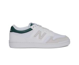 New Balance Bb 480 Mesh Lea Bianco Verde - Sneakers Uomo EUR 40 / US 7