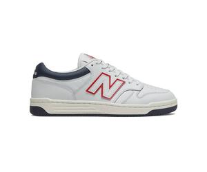 New Balance Bb480 Lea Bianco Blu Rosso - Sneakers Unisex EUR 41.5 / US 8