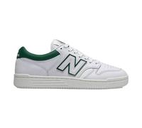 New Balance Bb480 Lea Unisex Bianco Verde - Sneakers Uomo EUR 39.5 / US 6.5