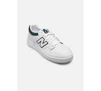 New Balance Uomo 480 in Bianca/Grigio, Tessile, Taglia 44