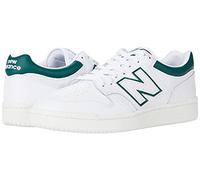 New Balance BB480LGT 480 Uomo, White/Green EU 40.5